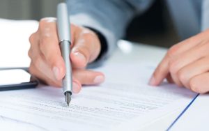 Зразок супровідного листа до повідомлення про зміну облікових даних