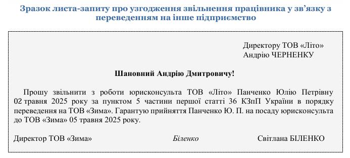 Прийняття на роботу в порядку переведення фото-1