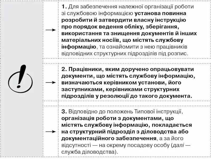 Службова інформація з обмеженим доступом: хто і як несе відповідальність за її витік